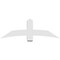 Ekena Millwork Bellingham Architectural Grade PVC Gable Bracket, 60"W x 20"H x 6"D x 6"F, 8/12 Pitch GBP060X20X0606BEL00 - alternate 3